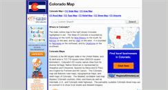 Desktop Screenshot of colorado-map.org